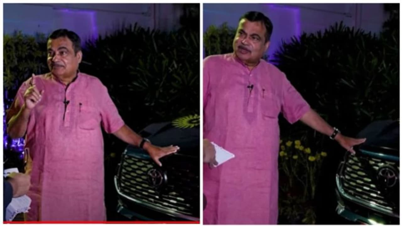 "ഇവനെൻ പ്രിയങ്കരൻ" വീട്ടുമുറ്റത്തിരുന്ന് തന്‍റെ ഇന്നോവയുടെ ഗുണങ്ങള്‍ എണ്ണിപ്പറഞ്ഞ് ഗഡ്‍കരി! കയ്യടിച്ച് ജനം!