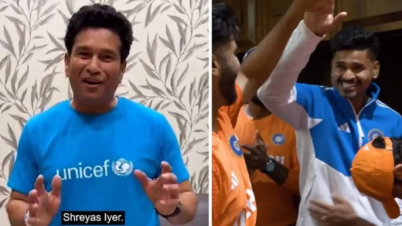 India vs Sri Lanka: Men in Blue go berserk as Sachin Tendulkar declares Shreyas Iyer as 'Best Fielder' (WATCH)