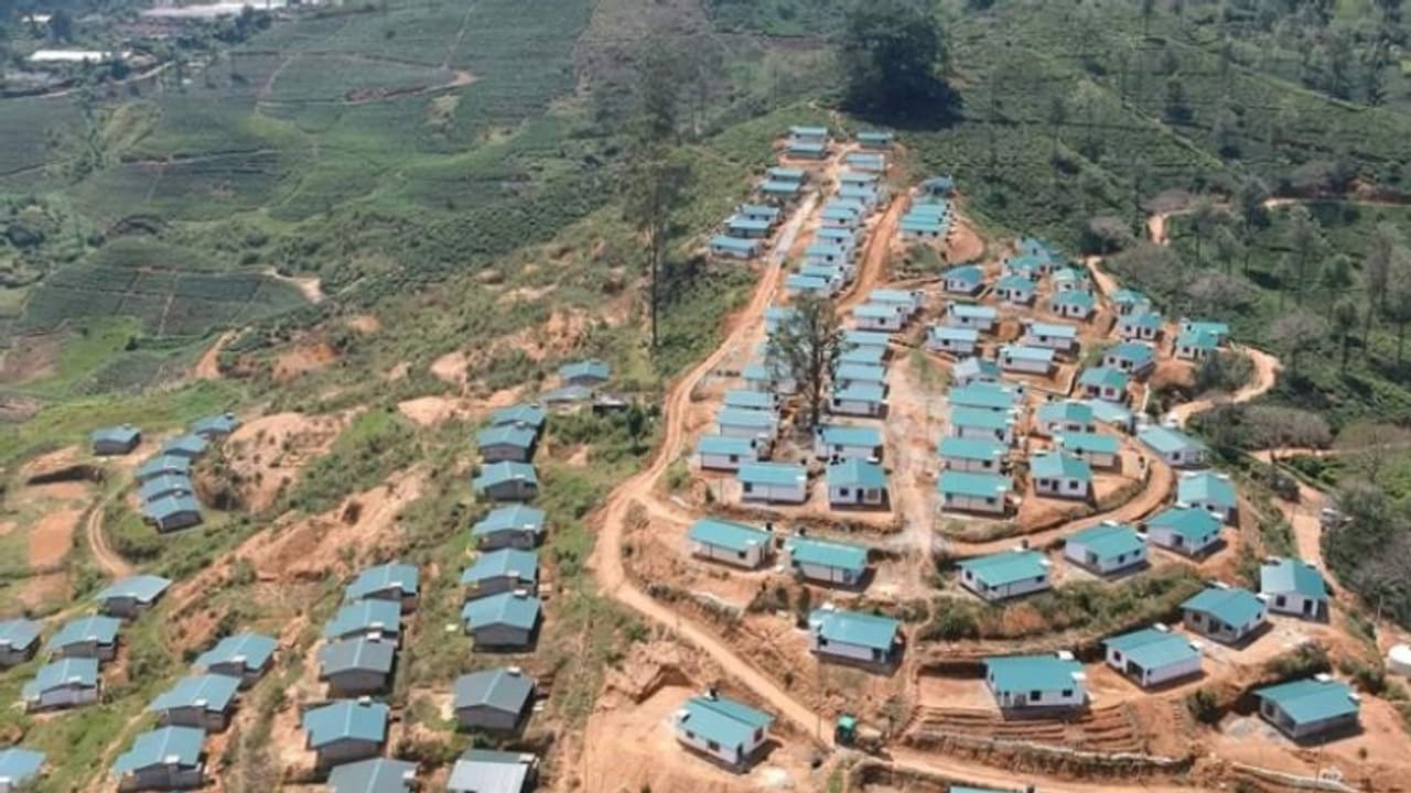 வீட்டு வசதி திட்டம்.. இலங்கையில் தோட்டத் தொழிலாளர்களுக்கு மேலும் 10,000 வீடுகள் நிதியமைச்சர் கொடுத்த தகவல்! வீட்டு வசதி திட்டம்.. இலங்கையில் தோட்டத் தொழிலாளர்களுக்கு மேலும் 10,000 வீடுகள் நிதியமைச்சர் கொடுத்த தகவல்!