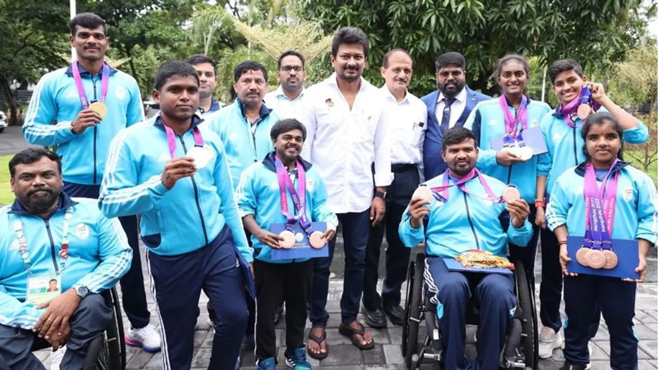 ஆசிய பாரா விளையாட்டுப் போட்டி: தமிழக வீரர்களுக்கு ரூ.3.80 கோடி ஊக்கத்தொகை வழங்கிய தமிழக அரசு