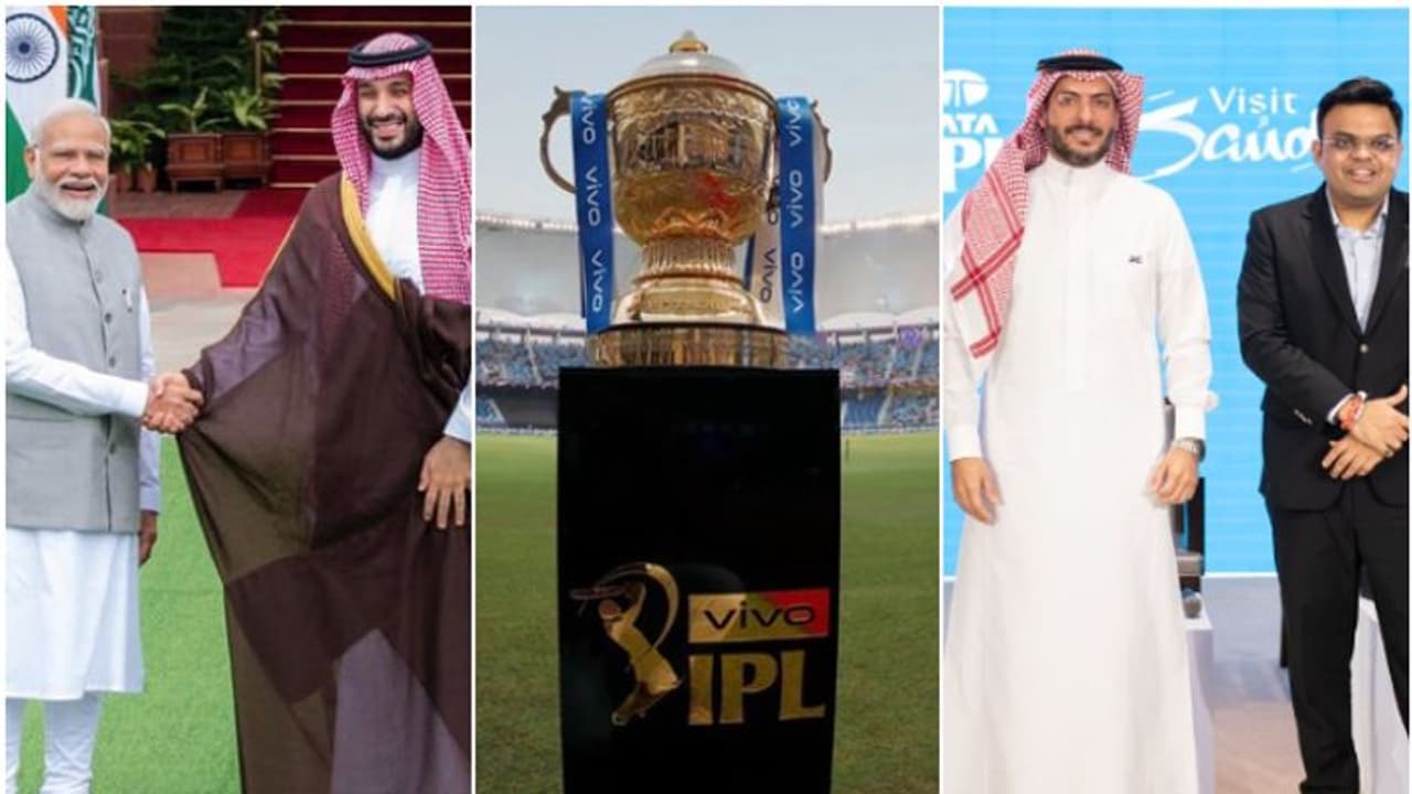 ഐപിഎല്ലില് കണ്ണുംനട്ട് സൗദി! ശതകോടികളുടെ നിക്ഷേപത്തിനൊരുങ്ങി അധികൃതര്; അന്തിമ തീരുമാനം ബിസിസിഐയുടേത് ഐപിഎല്ലില് കണ്ണുംനട്ട് സൗദി! ശതകോടികളുടെ നിക്ഷേപത്തിനൊരുങ്ങി അധികൃതര്; അന്തിമ തീരുമാനം ബിസിസിഐയുടേത്