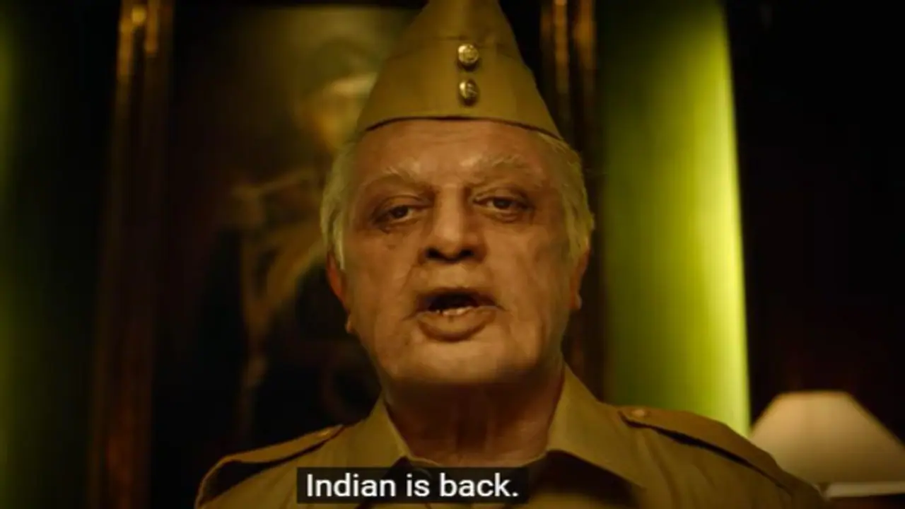 INDIAN IS BACK இன்ட்ரோ வீடியோவை வெளியிட்ட சூப்பர் ஸ்டார் ரஜினிகாந்துக்கு நன்றி கூறிய கமல் ஹாசன்! INDIAN IS BACK இன்ட்ரோ வீடியோவை வெளியிட்ட சூப்பர் ஸ்டார் ரஜினிகாந்துக்கு நன்றி கூறிய கமல் ஹாசன்!