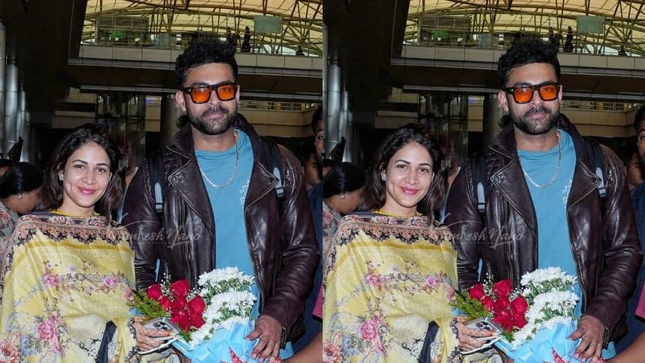 హైదరాబాద్ లో అడుగుపెట్టిన నవదంపతులు లావణ్య వరుణ్... అప్పుడే లుక్ మార్చేశారే! హైదరాబాద్ లో అడుగుపెట్టిన నవదంపతులు లావణ్య వరుణ్... అప్పుడే లుక్ మార్చేశారే!