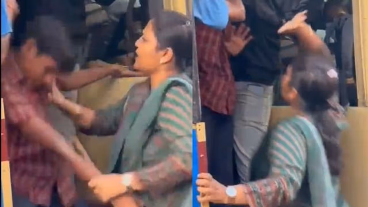 Actress Ranjana Nachiyar arrested for slapping students travelling dangerously in public bus in Chennai
