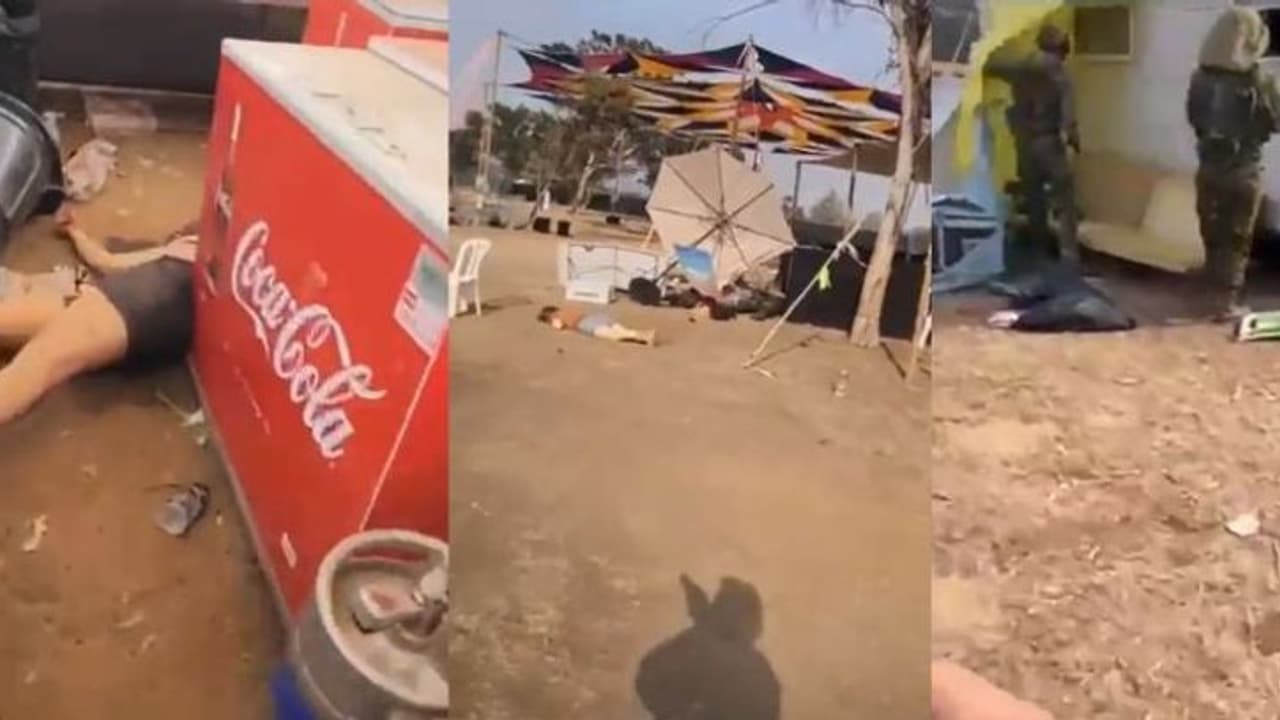 Yet another bone chilling video of October 7 massacre by Hamas emerges (WATCH)