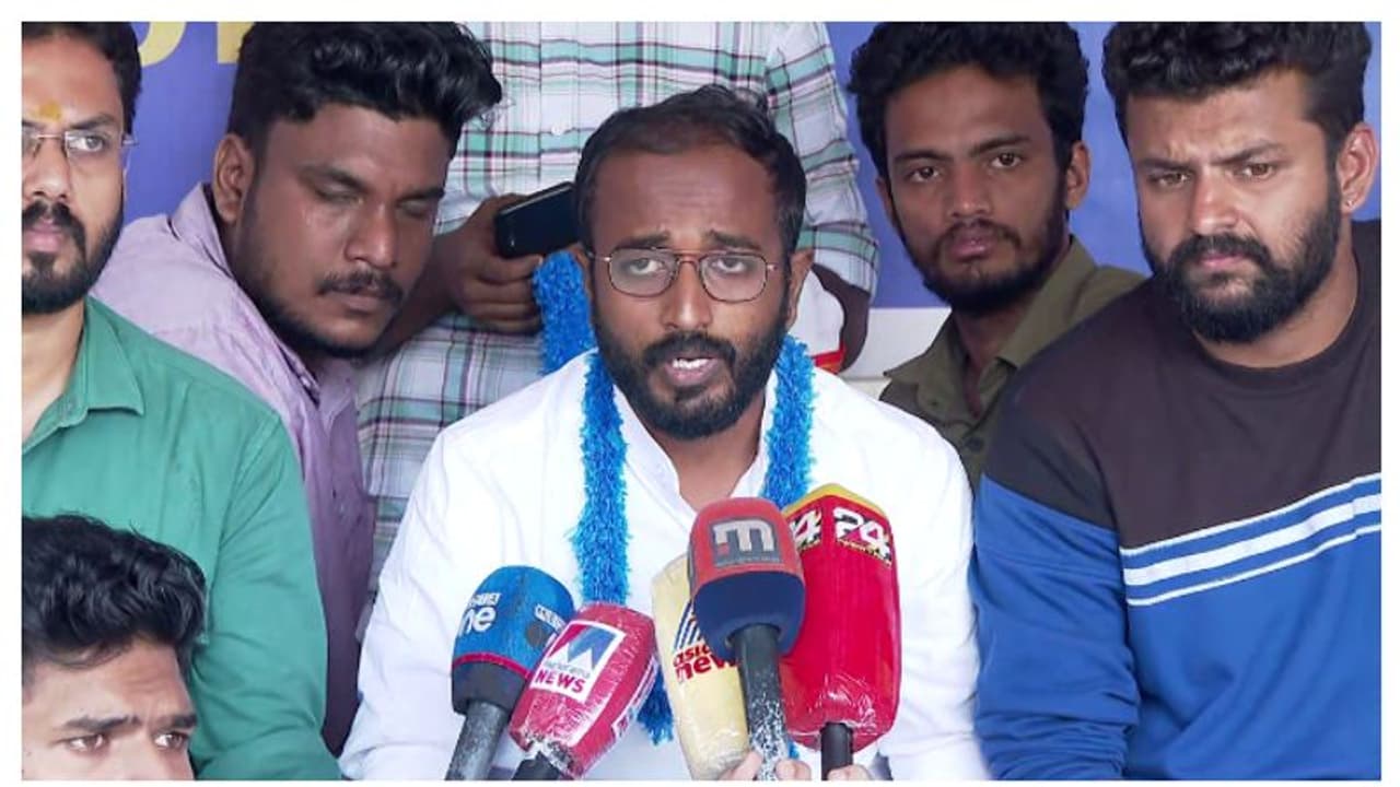 'എസ്എഫ്ഐ സംസ്ഥാന സെക്രട്ടറി പുറത്തുവിട്ട ടാബുലേഷൻ ഷീറ്റ് വ്യാജം'; കെഎസ്‍യു സംസ്ഥാന പ്രസിഡന്റ് അലോഷ്യസ് സേവിയർ