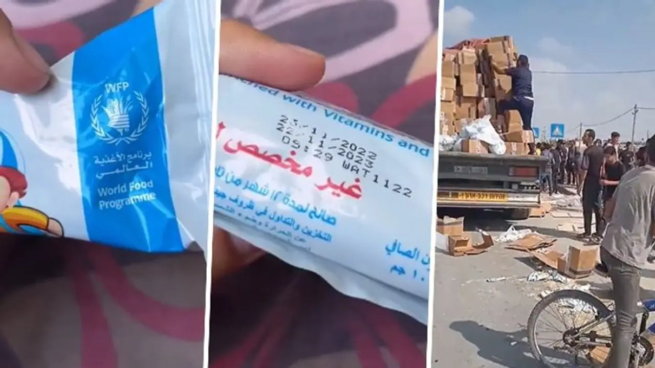 Israel Hamas war: Outrage over quality of UN aid as 'nearly expired' biscuits delivered to Gaza (WATCH) Israel Hamas war: Outrage over quality of UN aid as 'nearly expired' biscuits delivered to Gaza (WATCH)