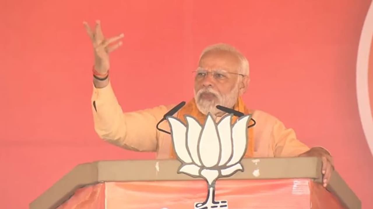 'Human trafficking, drug dealing surged in Congress rule': PM Modi in poll bound Chhattisgarh