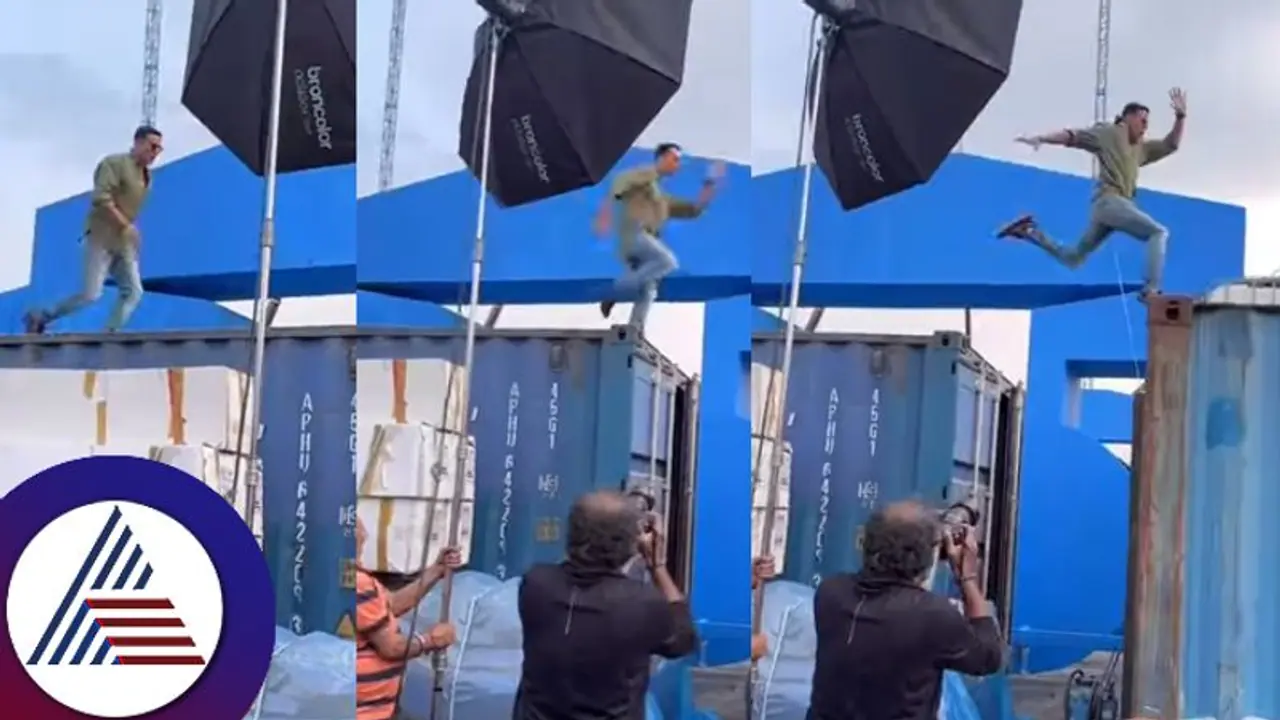 ಕಟ್ಟಡದಿಂದ ಕಟ್ಟಡಕ್ಕೆ ಜಿಗಿದ ಆ್ಯಕ್ಷನ್ ಕಿಂಗ್: ಅಕ್ಷಯ್ ಕುಮಾರ್ ವಿಡಿಯೋ ನೋಡಿ ಸುಸ್ತಾದ ಫ್ಯಾನ್ಸ್ ಕಟ್ಟಡದಿಂದ ಕಟ್ಟಡಕ್ಕೆ ಜಿಗಿದ ಆ್ಯಕ್ಷನ್ ಕಿಂಗ್: ಅಕ್ಷಯ್ ಕುಮಾರ್ ವಿಡಿಯೋ ನೋಡಿ ಸುಸ್ತಾದ ಫ್ಯಾನ್ಸ್