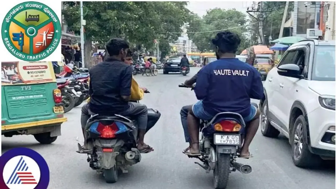 Bengaluru Police file over 68 lakh traffic violation cases, helmetless riders tops the list