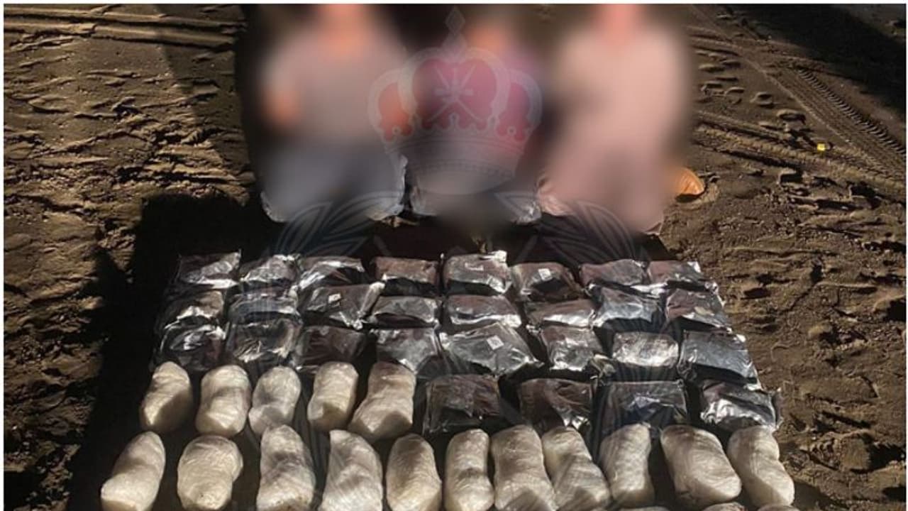 അമ്പത് കിലോയിലധികം മയക്കുമരുന്ന് കടത്തിയ മൂന്ന് പ്രവാസികൾ പിടിയില് അമ്പത് കിലോയിലധികം മയക്കുമരുന്ന് കടത്തിയ മൂന്ന് പ്രവാസികൾ പിടിയില്