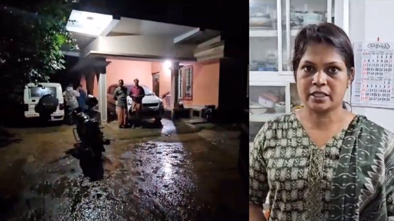 ഗെയിറ്റ് പൂട്ടാനായി പുറത്തിറങ്ങി, കത്തിയുമായി കള്ളൻ; യുവതിയെ ഭീഷണിപ്പെടുത്തി 3 പവന്റെ മാല പൊട്ടിച്ച് ഓടി... ഗെയിറ്റ് പൂട്ടാനായി പുറത്തിറങ്ങി, കത്തിയുമായി കള്ളൻ; യുവതിയെ ഭീഷണിപ്പെടുത്തി 3 പവന്റെ മാല പൊട്ടിച്ച് ഓടി...