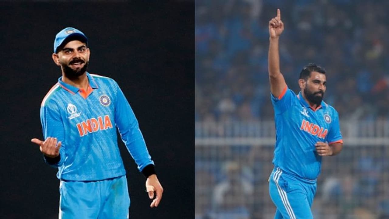 ഡി കോക്കിന്റെ ഒന്നാം സ്ഥാനം ഇളകുന്നു, കോലി തൊട്ടടുത്ത്; വിക്കറ്റ് വേട്ടയിൽ വൻ കുതിപ്പുമായി ഷമിയും ജഡേജയും ഡി കോക്കിന്റെ ഒന്നാം സ്ഥാനം ഇളകുന്നു, കോലി തൊട്ടടുത്ത്; വിക്കറ്റ് വേട്ടയിൽ വൻ കുതിപ്പുമായി ഷമിയും ജഡേജയും