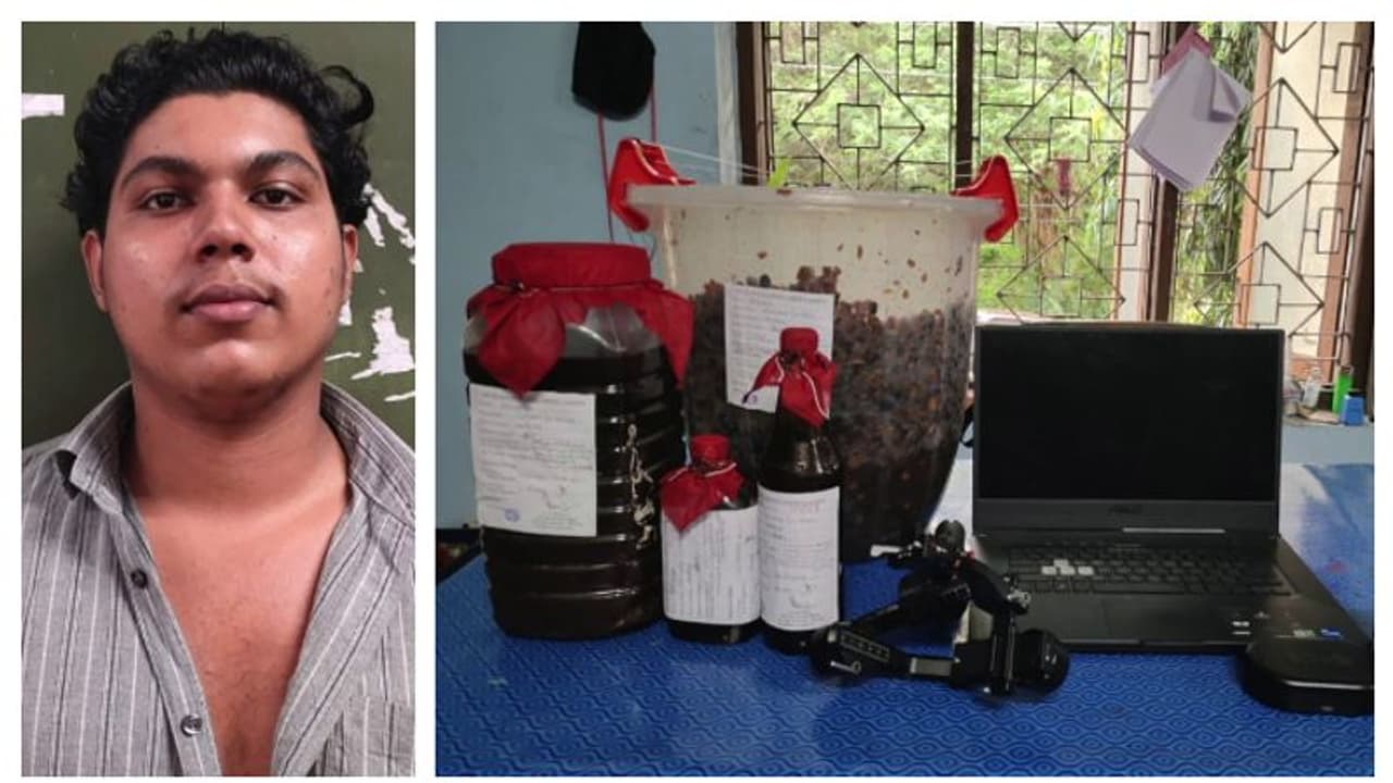 യൂ ട്യൂബ് വഴി മദ്യപാനം പ്രോത്സാഹിപ്പിച്ചു; യുവാവ് അറസ്റ്റിൽ യൂ ട്യൂബ് വഴി മദ്യപാനം പ്രോത്സാഹിപ്പിച്ചു; യുവാവ് അറസ്റ്റിൽ