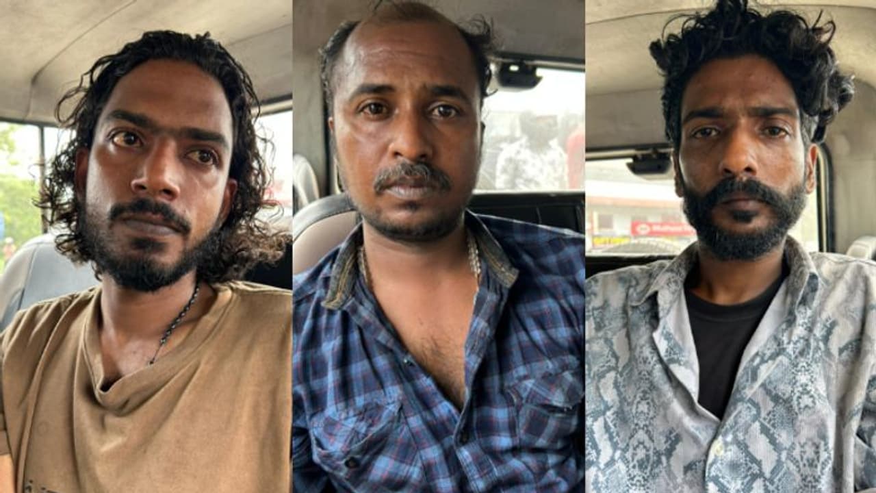 10 ഗ്രാമിന്റെ ചെറിയ പാക്കറ്റുകൾ, മൊത്തം 10.5 ലക്ഷത്തിന്റെ കഞ്ചാവ്; വലവിരിച്ച് എക്സൈസ്, 3 പേർ പിടിയിൽ 10 ഗ്രാമിന്റെ ചെറിയ പാക്കറ്റുകൾ, മൊത്തം 10.5 ലക്ഷത്തിന്റെ കഞ്ചാവ്; വലവിരിച്ച് എക്സൈസ്, 3 പേർ പിടിയിൽ