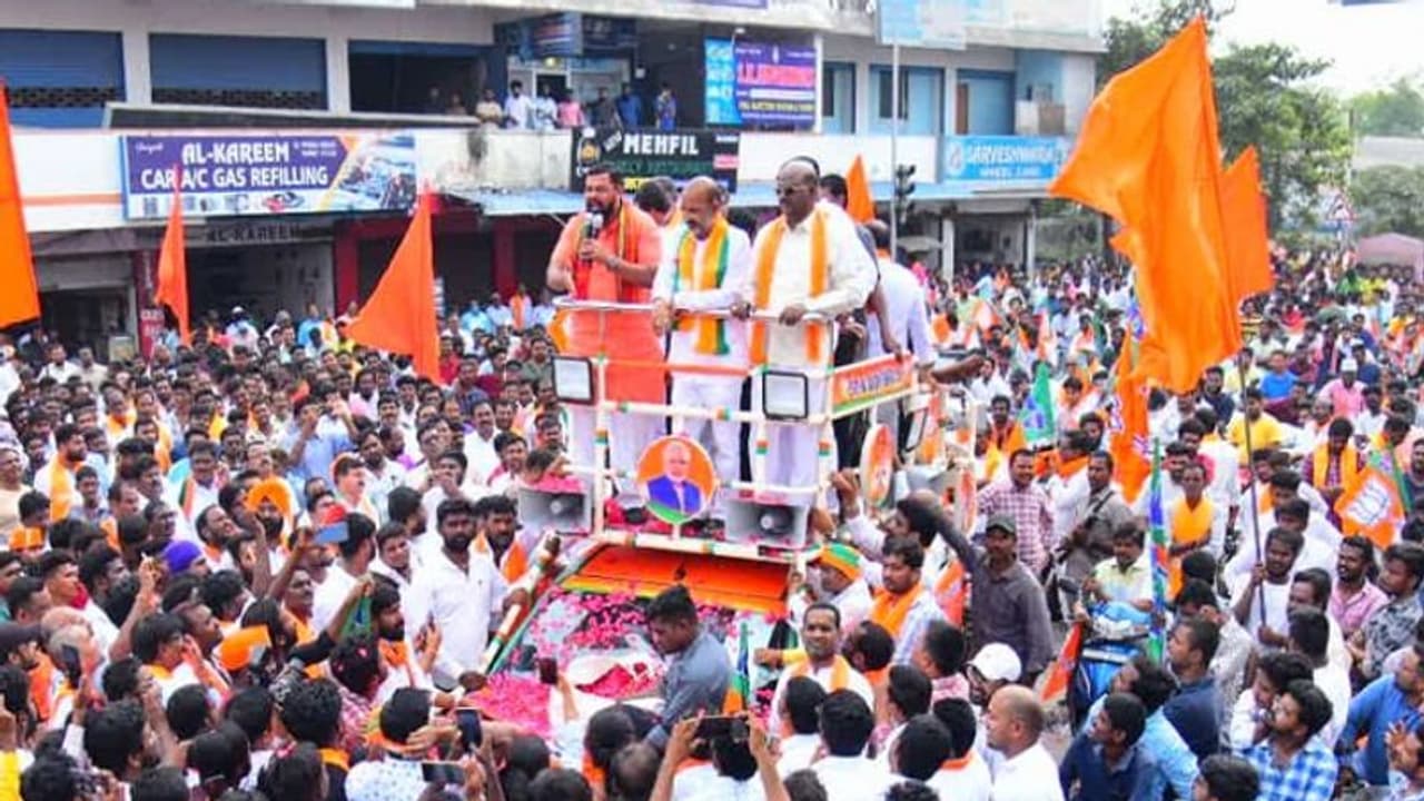 raja singh: గంగుల.. నీ ఓటమి ఖాయమైంది.. తప్పు కుంటే మంచిది - కరీంనగర్ లో రాజాసింగ్..