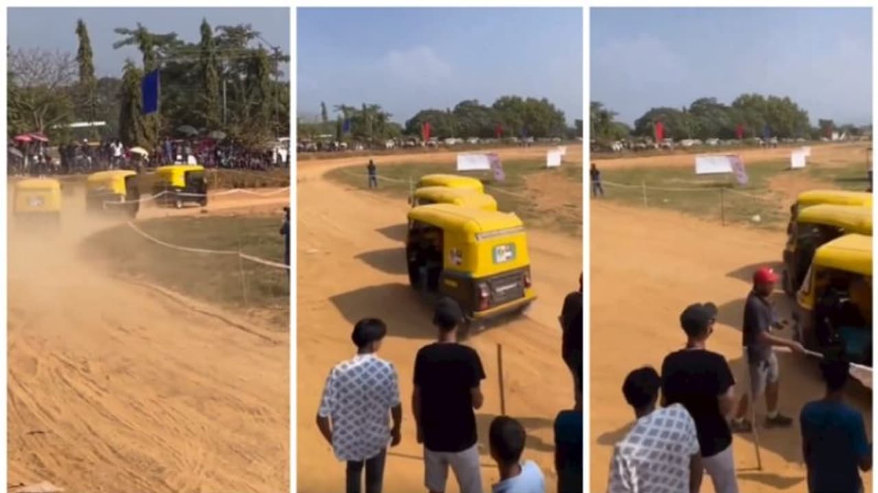 ഇത് ഇന്ത്യയുടെ 'ഓട്ടോ റിക്ഷാ റേസ്'; ഫോര്മുല വണ് തോറ്റ് പോകുന്ന മത്സരമെന്ന് സോഷ്യല് മീഡിയ ഇത് ഇന്ത്യയുടെ 'ഓട്ടോ റിക്ഷാ റേസ്'; ഫോര്മുല വണ് തോറ്റ് പോകുന്ന മത്സരമെന്ന് സോഷ്യല് മീഡിയ