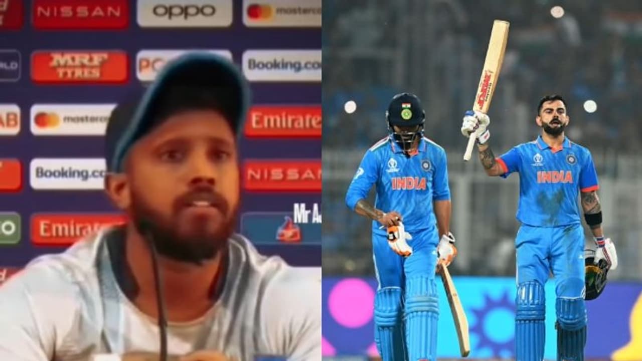 ಉಲ್ಟಾ ಹೊಡೆದ ಲಂಕಾ ನಾಯಕ: ಕೊಹ್ಲಿ ಶತಕಕ್ಕೆ ನಾನೇಕೆ ಶುಭಕೋರಲಿ ಎಂದಿದ್ದ ಮೆಂಡೀಸ್ ಉಲ್ಟಾ ಹೊಡೆದ ಲಂಕಾ ನಾಯಕ: ಕೊಹ್ಲಿ ಶತಕಕ್ಕೆ ನಾನೇಕೆ ಶುಭಕೋರಲಿ ಎಂದಿದ್ದ ಮೆಂಡೀಸ್