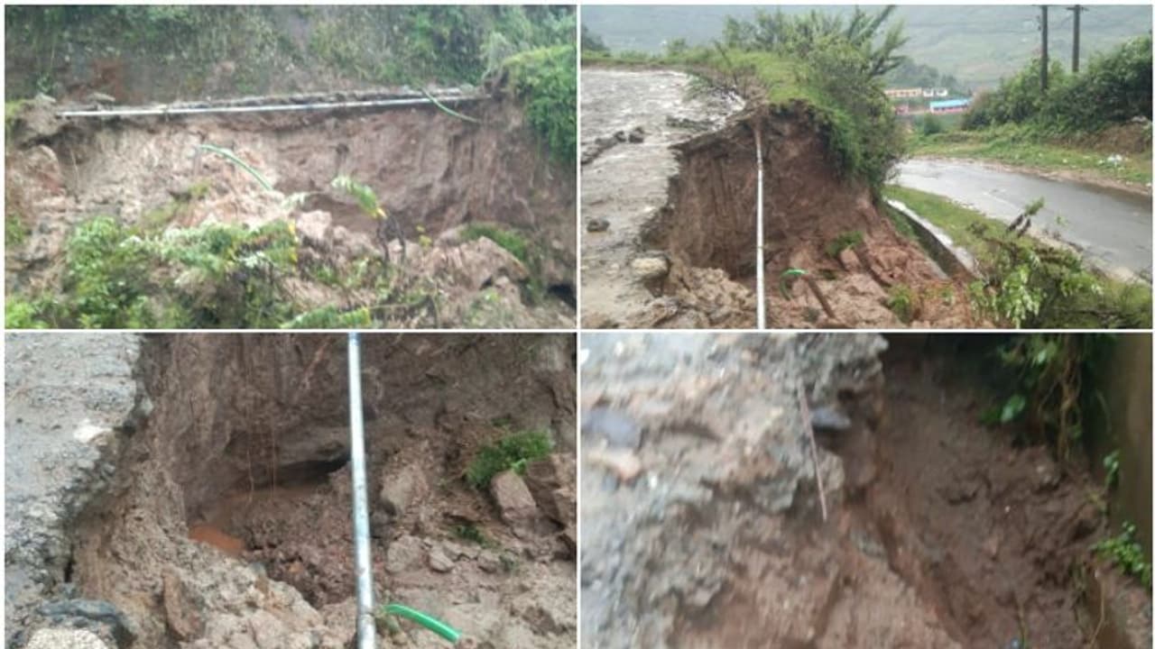 കനത്തമഴയിൽ ഒറ്റയടിക്ക് റോഡ് തകർന്നു, ഒലിച്ചുപോയി; ഗതാഗതം നിലച്ചു, ഇനി കാൽനടമാത്രം, ദുരിതത്തിലായി വട്ടവട കനത്തമഴയിൽ ഒറ്റയടിക്ക് റോഡ് തകർന്നു, ഒലിച്ചുപോയി; ഗതാഗതം നിലച്ചു, ഇനി കാൽനടമാത്രം, ദുരിതത്തിലായി വട്ടവട