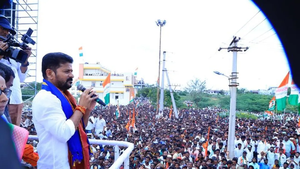   తెలంగాణ అసెంబ్లీ ఎన్నికలు  2023: కొడంగల్ నుండి రేవంత్ రెడ్డి నామినేషన్ దాఖలు
