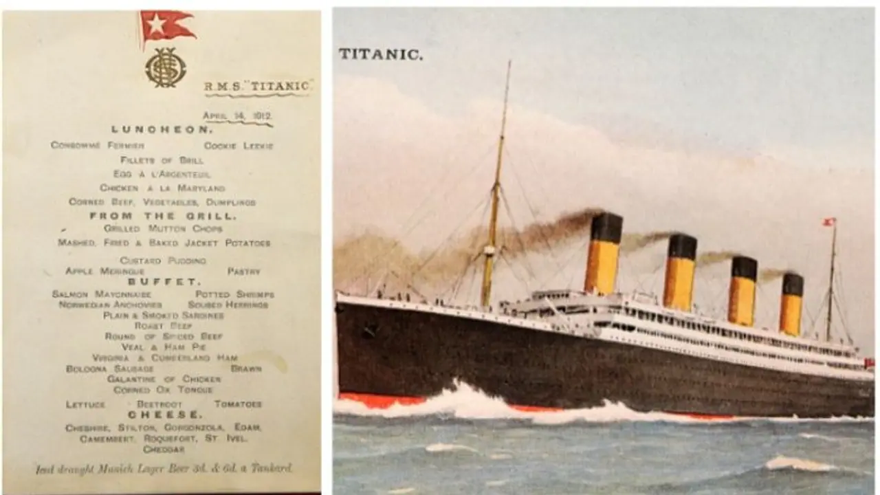 Titanic’s historical dinner menu fetches over Rs 80 lakh at auction! Titanic’s historical dinner menu fetches over Rs 80 lakh at auction!