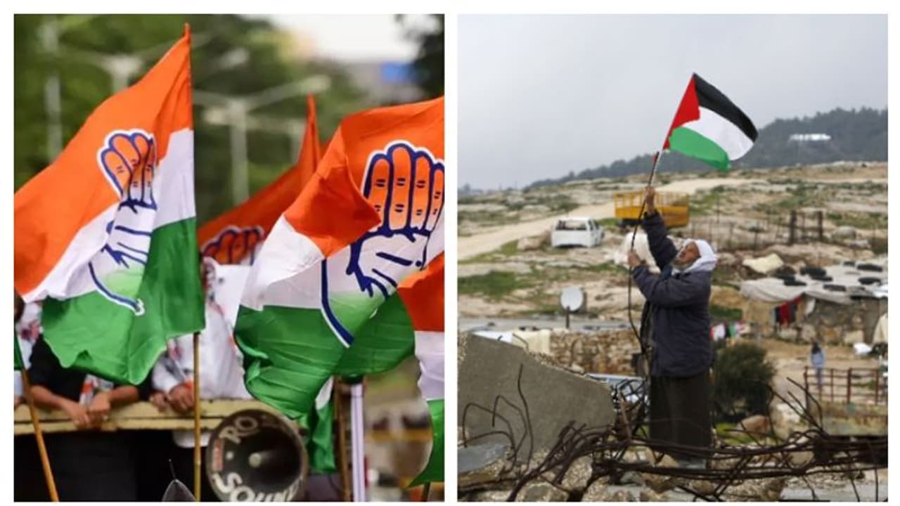 പലസ്തീൻ വിഷയം; നിലപാട് തിരുത്തണമെന്ന് പ്രിയങ്ക, കോൺഗ്രസിന്റെ പ്രതിഷേധത്തിന് ഹൈക്കമാന്റിന്റെ പച്ചക്കൊടി പലസ്തീൻ വിഷയം; നിലപാട് തിരുത്തണമെന്ന് പ്രിയങ്ക, കോൺഗ്രസിന്റെ പ്രതിഷേധത്തിന് ഹൈക്കമാന്റിന്റെ പച്ചക്കൊടി