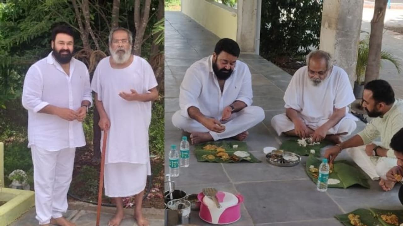 തിരക്കുകള്ക്ക് ഇടവേള; താരഭാരമില്ലാതെ ആന്ധ്രയിലെ ആശ്രമത്തില് മോഹന്ലാല് തിരക്കുകള്ക്ക് ഇടവേള; താരഭാരമില്ലാതെ ആന്ധ്രയിലെ ആശ്രമത്തില് മോഹന്ലാല്