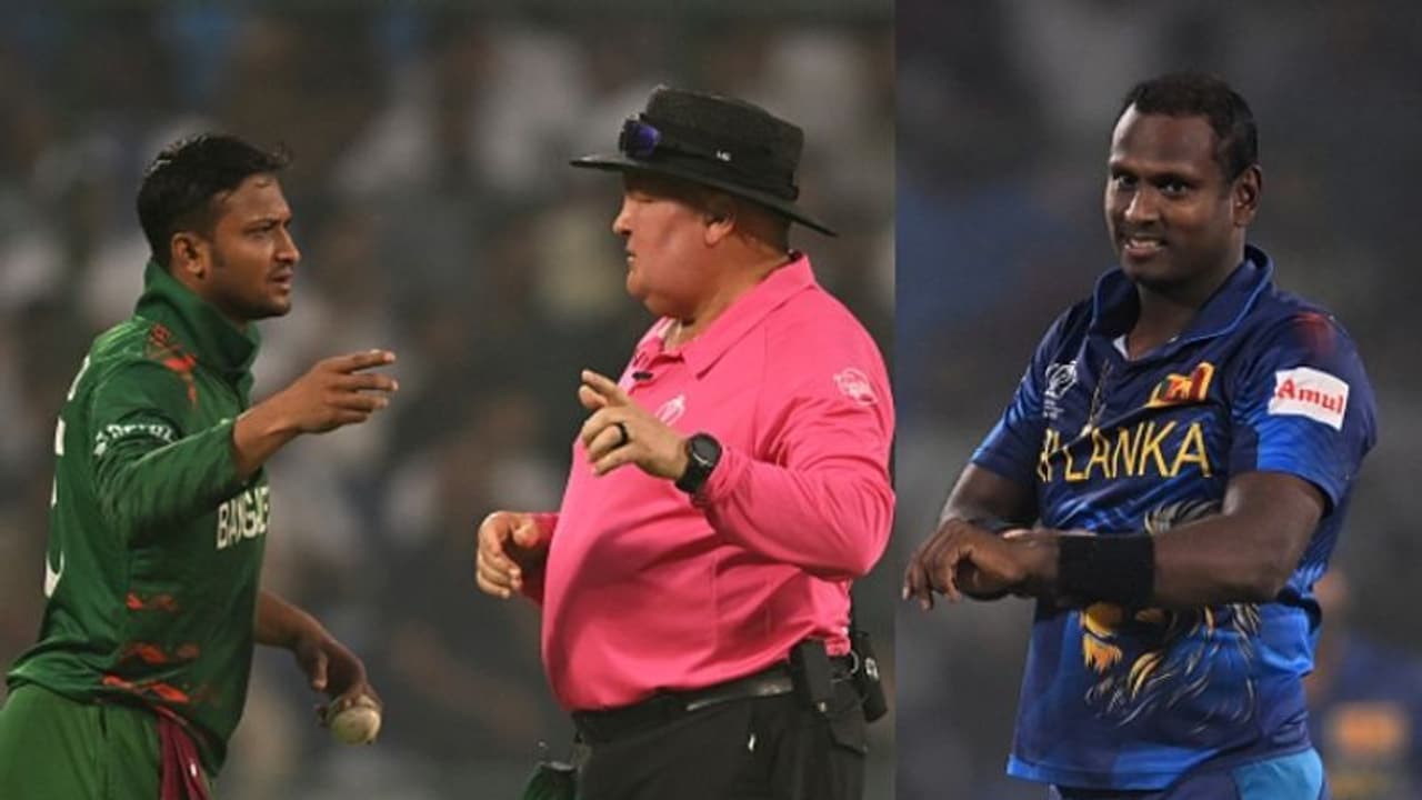 മാത്യൂസിനെ തിരിച്ചുവിളിക്കില്ലെന്ന് അമ്പയ‌ർമാരോട് തറപ്പിച്ചു പറഞ്ഞു, ടൈംഡ് ഔട്ടിൽ വിശദീകരണവുമായി ഷാക്കിബ്