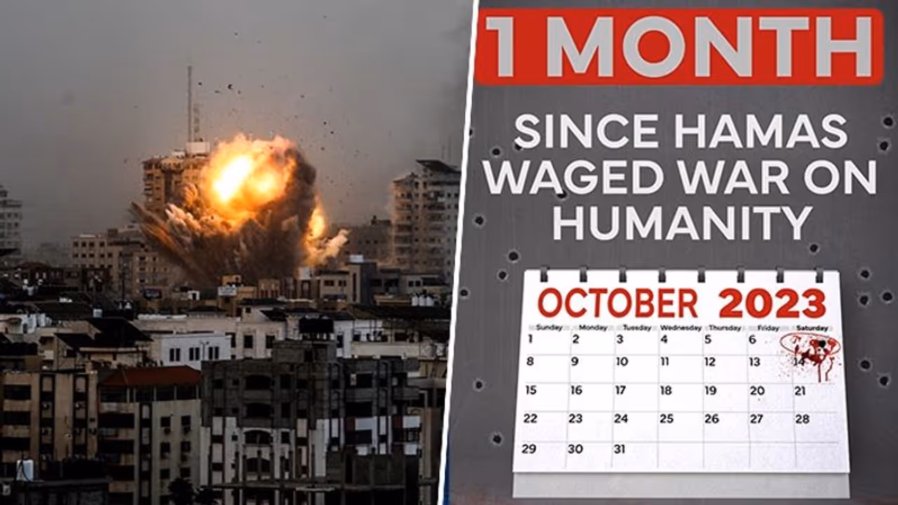 A month on, Israel's most devastating war in Gaza is poised to escalate further