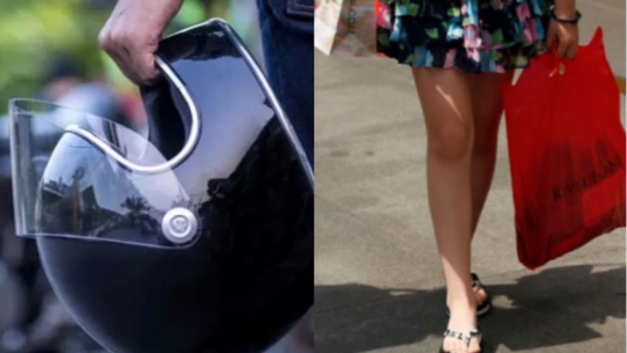 മാളിൽ സ്ത്രീകളുടെ വസ്ത്രത്തിനടിയിലേക്ക് സൂം ചെയ്ത് ദൃശ്യം പകർത്തി, ഹെൽമറ്റിൽ ക്യാമറ, കയ്യോടെ പൊക്കി യുവതി