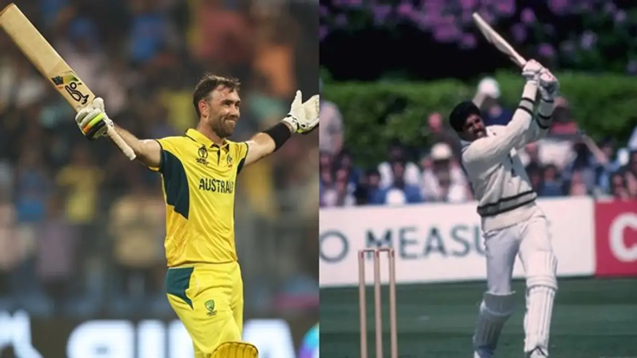 40 ವರ್ಷಗಳ ಹಿಂದಿನ ಕಪಿಲ್‌ ದೇವ್‌ ದಾಖಲೆ ಮುರಿದ ಗ್ಲೆನ್‌ ಮ್ಯಾಕ್ಸ್‌ವೆಲ್‌!