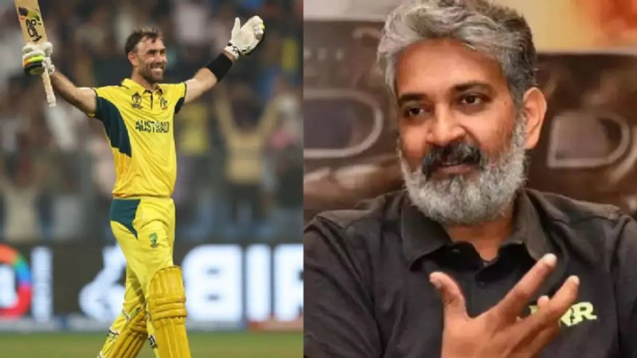 మ్యాక్స్ వెల్ విధ్వంసంపై రాజమౌళి మ్యాడ్ పోస్ట్.. వైరల్.. మ్యాక్స్ వెల్ విధ్వంసంపై రాజమౌళి మ్యాడ్ పోస్ట్.. వైరల్..