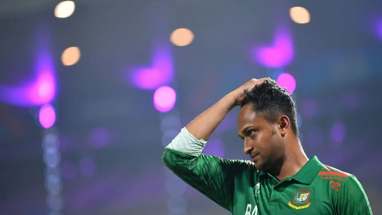 Bangladesh skipper Shakib Al Hasan slaps fan amid political triumph (WATCH)