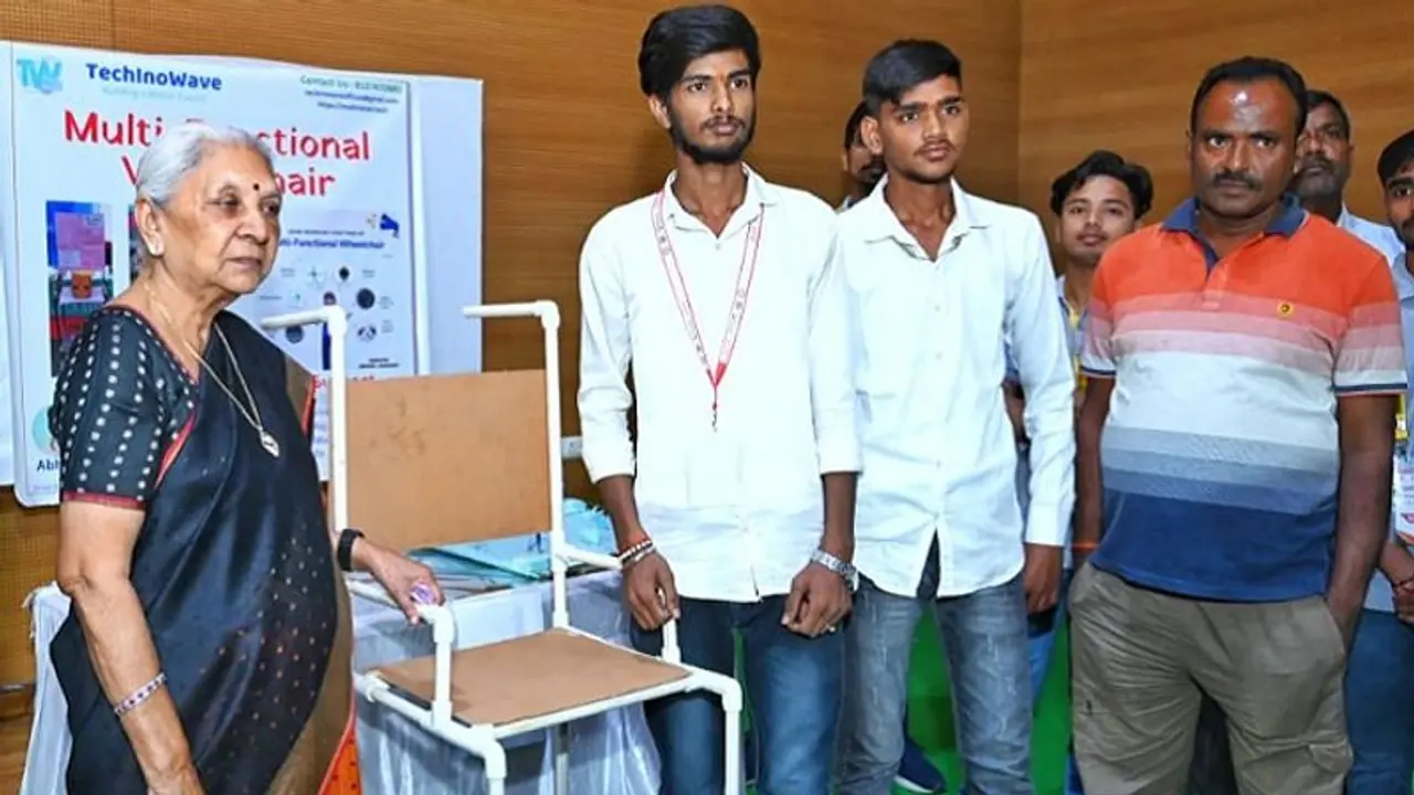 19 year old Abhishek Chaudhary’s remarkable innovation of remote, helmet, and voice controlled wheelchairs