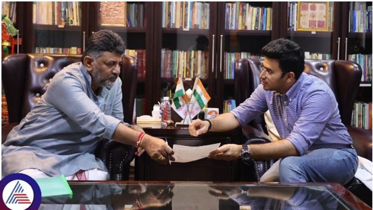 ಬೆಂಗಳೂರು ಸುರಂಗ ರಸ್ತೆ ನಿರ್ಮಿಸದಂತೆ ಸಂಸದ ತೇಜಸ್ವಿ ಸೂರ್ಯ ಮನವಿ: ಡಿಕೆಶಿ ಕನಸಿನ ಯೋಜನೆಗೆ ಕೊಳ್ಳಿ!