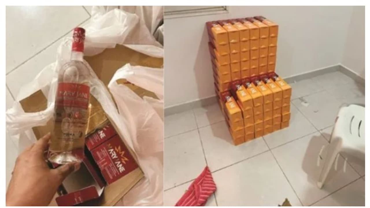 മേനി പറഞ്ഞ് കുടിച്ചത് മുന്തിയ ഇംപോർട്ടട് മദ്യം തന്നെയോ?കൊടും ചതിയുടെ 'നിർമാണ യൂണിറ്റ്', വലയിലായത് കുവൈത്തില് മേനി പറഞ്ഞ് കുടിച്ചത് മുന്തിയ ഇംപോർട്ടട് മദ്യം തന്നെയോ?കൊടും ചതിയുടെ 'നിർമാണ യൂണിറ്റ്', വലയിലായത് കുവൈത്തില്