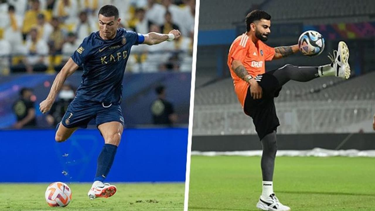 'Virat Kohli thinks he's Cristiano Ronaldo, but...': Yuvraj Singh's take on Indian star's football skills
