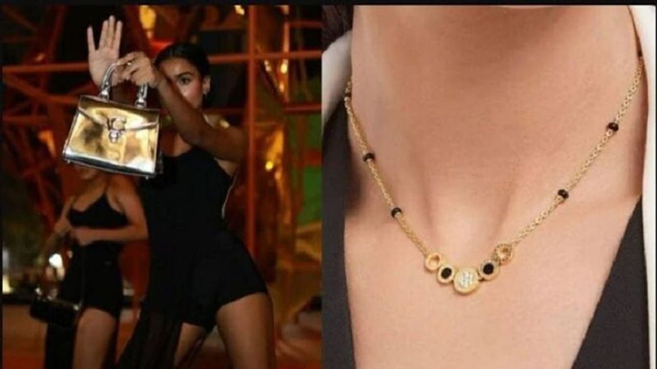 ಬ್ಲಗರಿ ಮಂಗಳಸೂತ್ರ, ಲೂಯಿ ವಿಟಾನ್ 'ರಾಣಿ ಪಿಂಕ್' ಸ್ಯಾಂಡಲ್ಸ್.. ಭಾರತೀಯವಾಗುತ್ತಿದೆ ಜಾಗತಿಕ ಐಷಾರಾಮಿ ಬ್ರ್ಯಾಂಡ್ಗಳು! ಬ್ಲಗರಿ ಮಂಗಳಸೂತ್ರ, ಲೂಯಿ ವಿಟಾನ್ 'ರಾಣಿ ಪಿಂಕ್' ಸ್ಯಾಂಡಲ್ಸ್.. ಭಾರತೀಯವಾಗುತ್ತಿದೆ ಜಾಗತಿಕ ಐಷಾರಾಮಿ ಬ್ರ್ಯಾಂಡ್ಗಳು!