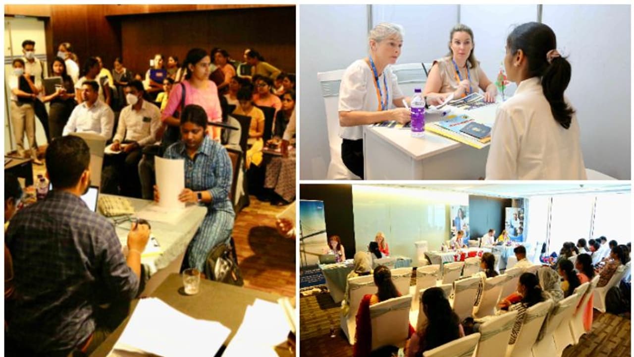 യുകെയിലേക്ക് തൊഴില് അവസരങ്ങളൊരുക്കി കരിയര് ഫെയര്; അഭിമുഖങ്ങളില് 276 പേര് പങ്കെടുത്തു യുകെയിലേക്ക് തൊഴില് അവസരങ്ങളൊരുക്കി കരിയര് ഫെയര്; അഭിമുഖങ്ങളില് 276 പേര് പങ്കെടുത്തു