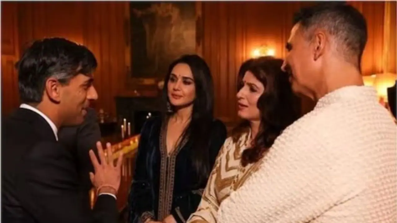 Diwali 2023: Akshay Kumar, Twinkle Khanna and Preity Zinta attend UK PM Rishi Sunak's celebration in London 