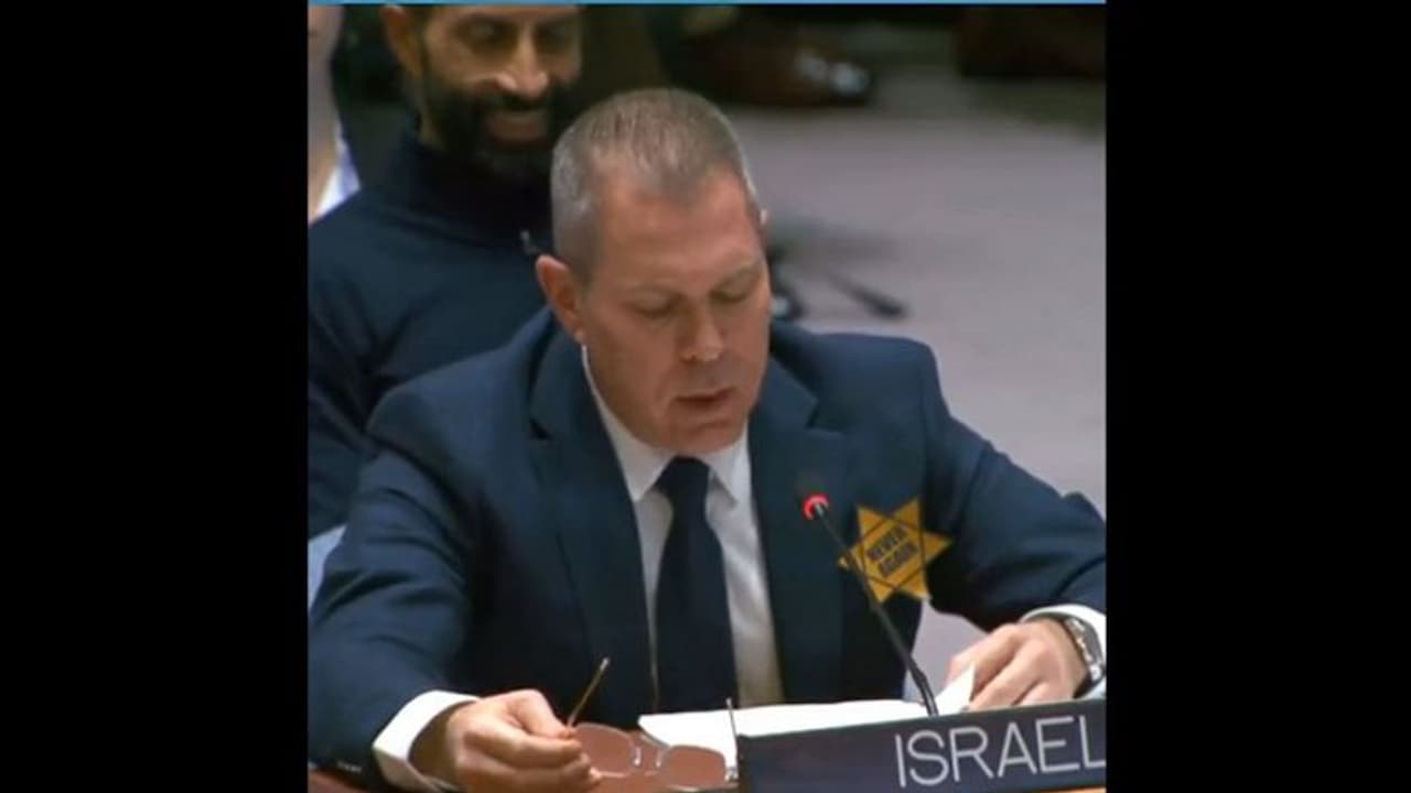 Israel UN envoy's shocking claim: Many UNRWA workers in Gaza are Hamas members (WATCH)