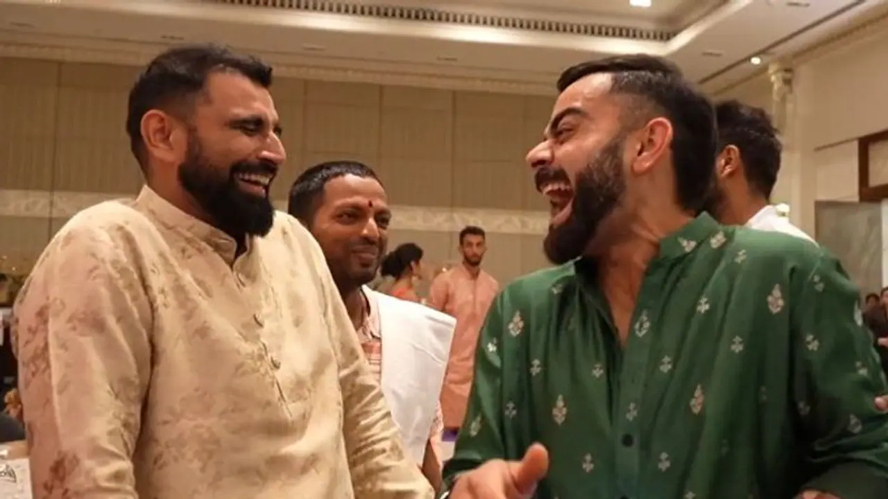 ICC World Cup 2023: Inside Team India's Diwali bash (WATCH) ICC World Cup 2023: Inside Team India's Diwali bash (WATCH)