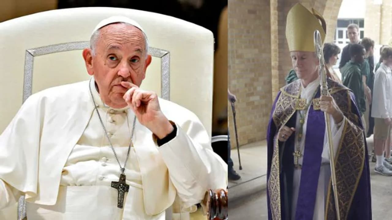 വിരമിക്കാന് ആവശ്യപ്പെട്ടിട്ടും വഴങ്ങാതെ ഇടഞ്ഞ 'വിമത' ബിഷപ്പിനെ പുറത്താക്കി ഫ്രാന്സിസ് മാർപ്പാപ്പ വിരമിക്കാന് ആവശ്യപ്പെട്ടിട്ടും വഴങ്ങാതെ ഇടഞ്ഞ 'വിമത' ബിഷപ്പിനെ പുറത്താക്കി ഫ്രാന്സിസ് മാർപ്പാപ്പ