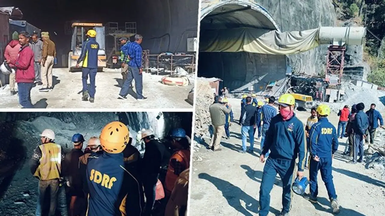 tunnel collapses : కుప్పకూలిన నిర్మాణంలో ఉన్న సొరంగం.. చిక్కుకుపోయిన 36 మంది కార్మికులు.. tunnel collapses : కుప్పకూలిన నిర్మాణంలో ఉన్న సొరంగం.. చిక్కుకుపోయిన 36 మంది కార్మికులు..