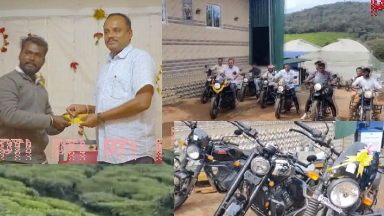 ದೀಪಾವಳಿಗೆ ಬಂಪರ್‌ ಗಿಫ್ಟ್: ಉದ್ಯೋಗಿಗಳಿಗೆ ರಾಯಲ್ ಎನ್‌ಫೀಲ್ಡ್ ನೀಡಿದ ಟೀ ಎಸ್ಟೇಟ್ ಮಾಲೀಕ