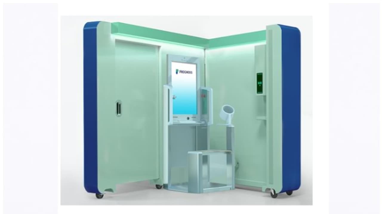 മുന്നിൽ ചെന്നിരുന്നാൽ മതി, ഒരു മിനിറ്റിനുള്ളിൽ രോഗനിർണയം; ഡിജിറ്റൽ ഹെൽത്ത് കിയോസ്കുമായി മലയാളി സ്റ്റാര്‍ട്ടപ്