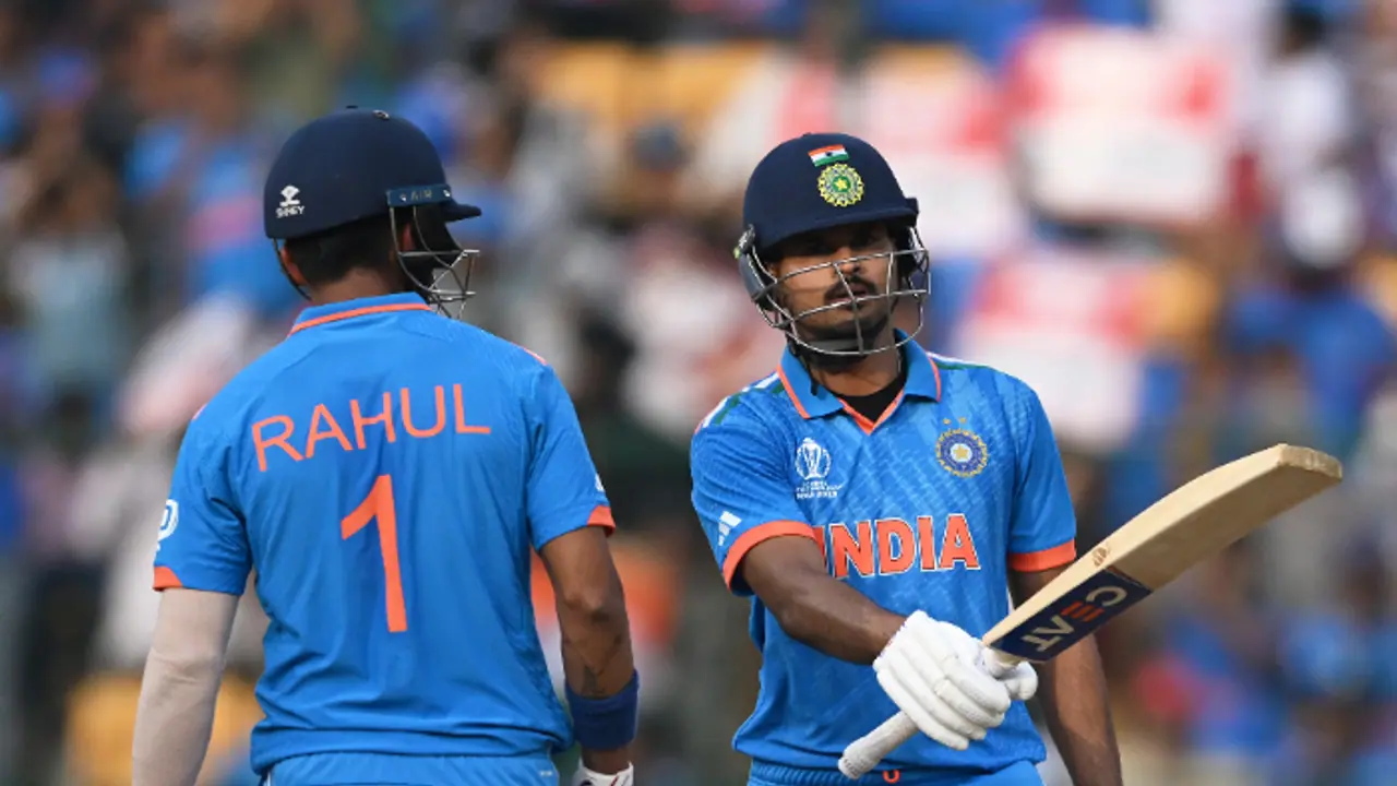 ಬೆಂಗಳೂರಲ್ಲಿ ಶ್ರೇಯಸ್ ರಾಹುಲ್ ತಲಾ ನೂರು; ನೆದರ್ಲೆಂಡ್ಸ್ ಗೆಲ್ಲಲು ಗುರಿ 411 ಬೆಂಗಳೂರಲ್ಲಿ ಶ್ರೇಯಸ್ ರಾಹುಲ್ ತಲಾ ನೂರು; ನೆದರ್ಲೆಂಡ್ಸ್ ಗೆಲ್ಲಲು ಗುರಿ 411