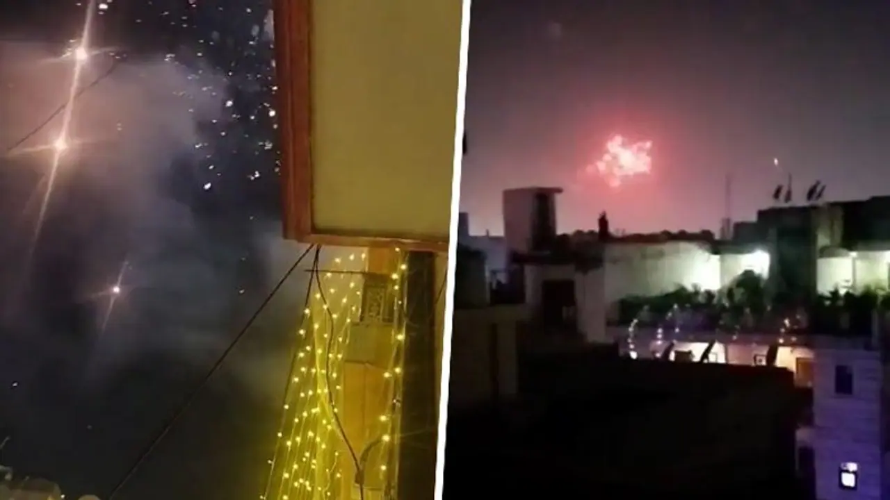 Despite SC ban, Delhi residents celebrate Diwali with firecrackers; AQI deteriorates (WATCH)