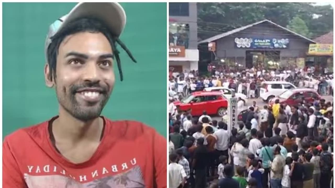 ഉദ്ഘാടനത്തിനെത്തിയ 'തൊപ്പി'ക്കെതിരെ നാട്ടുകാരുടെ പ്രതിഷേധം; പൊലീസ് ഇടപെട്ട് തിരിച്ചയച്ചു, പിന്നാലെ കേസും ഉദ്ഘാടനത്തിനെത്തിയ 'തൊപ്പി'ക്കെതിരെ നാട്ടുകാരുടെ പ്രതിഷേധം; പൊലീസ് ഇടപെട്ട് തിരിച്ചയച്ചു, പിന്നാലെ കേസും