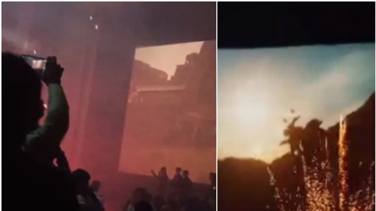  സല്‍മാന്‍ സ്ക്രീനില്‍ വന്നു, തീയറ്ററില്‍ പടക്കം പൊട്ടിച്ച് ആരാധകര്‍; കാണികള്‍ ചിതറിയോടി വൈറല്‍ വീഡിയോ.!